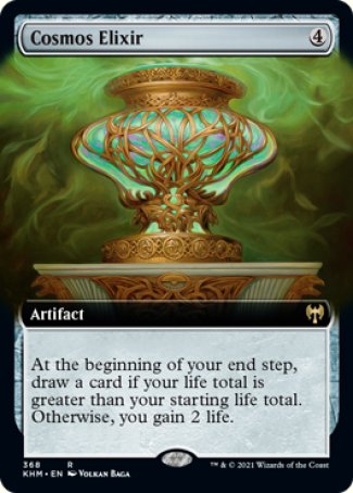 (368) Magic The Gathering Kaldheim: Extras Single: Cosmos Elixir Holo Rare