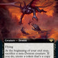(369) Magic The Gathering Innistrad: Crimson Vow: Extras Single: Dreadfeast Demon  Rare