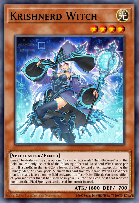 (084) YuGiOh TCG LEDE: Legacy of Destruction Single: Krishnerd Witch  Common