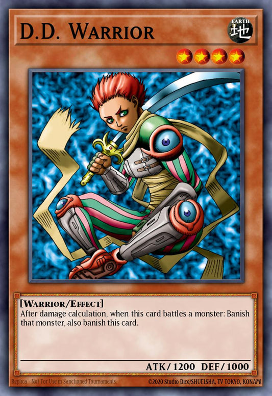(218) YuGiOh TCG LCYW: Legendary Collection 3: Mega Pack Single: D.D. Warrior  Rare