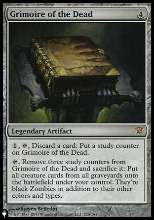 (226) Magic The Gathering The List Single: Grimoire of the Dead  Mythic