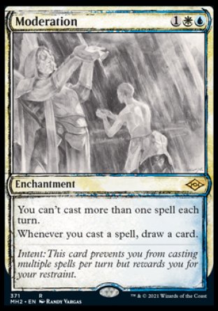 (371) Magic The Gathering Modern Horizons 2: Extras Single: Moderation Holo Rare