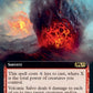 (371) Magic The Gathering Core 2021: Extras Single: Volcanic Salvo  Rare