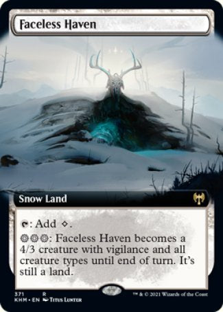 (371) Magic The Gathering Kaldheim: Extras Single: Faceless Haven Holo Rare