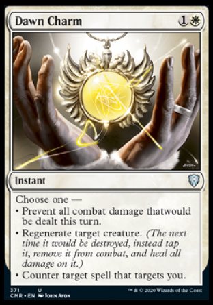 (371/361) Magic The Gathering Commander Legends: Extras Single: Dawn Charm  Uncommon
