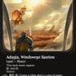 (372) Magic The Gathering Edge of Eternities: Extras Single: Adagia, Windswept Bastion (V.2) Holo Mythic