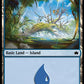 (372) Magic The Gathering Bloomburrow: Extras Single: Island (V.2)  Land