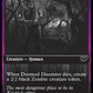 (373) Magic The Gathering Innistrad: Double Feature Single: Doomed Dissenter  Common