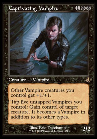 (374) Magic The Gathering Innistrad Remastered: Extras Single: Captivating Vampire (V.1)  Rare