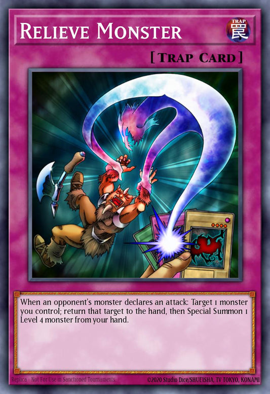 (137) YuGiOh TCG LCJW: Legendary Collection 4: Mega Pack Single: Relieve Monster  Common