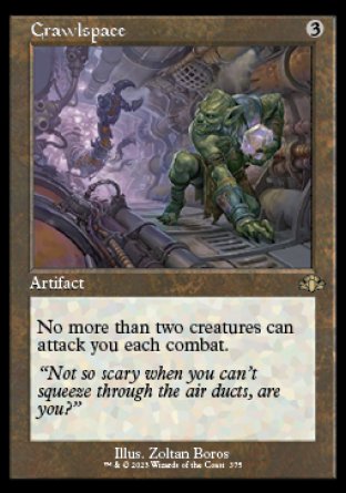 (375) Magic The Gathering Dominaria Remastered: Extras Single: Crawlspace  Rare