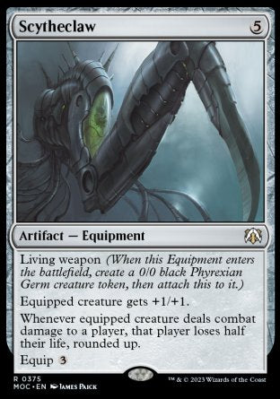 (375) Magic The Gathering Commander: March of the Machine Single: Scytheclaw  Rare