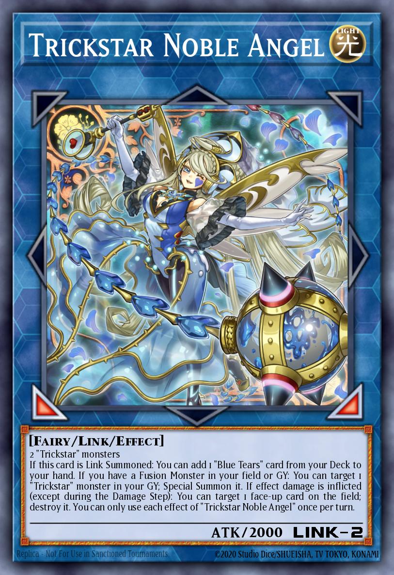 (029) YuGiOh TCG MZTM: Maze of the Master Single: Trickstar Noble Angel  Super Rare