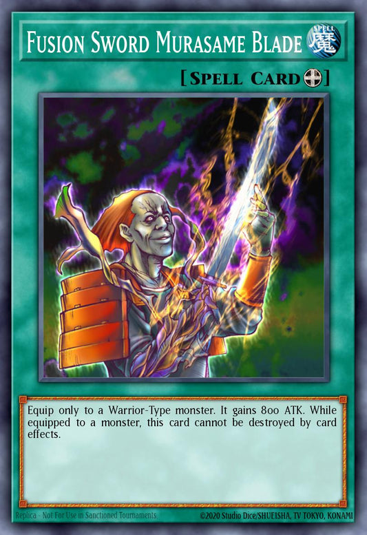 (188) YuGiOh TCG DB2: Dark Beginning 2 Single: Fusion Sword Murasame Blade  Common