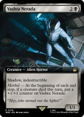 (376) Magic The Gathering Universes Beyond: Doctor Who: Extras Single: Vashta Nerada (V.1) Holo Rare