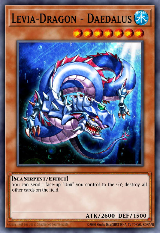 (249) YuGiOh TCG LCYW: Legendary Collection 3: Mega Pack Single: Levia-Dragon - Daedalus  Secret Rare