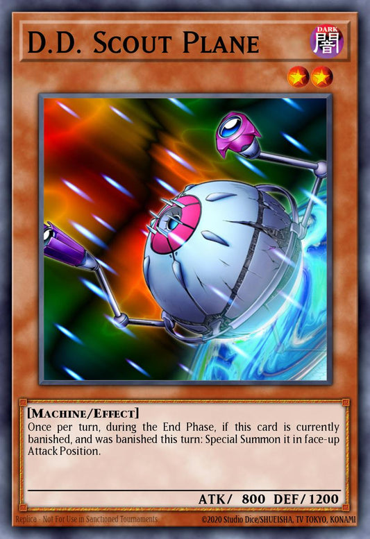 (216) YuGiOh TCG LCYW: Legendary Collection 3: Mega Pack Single: D.D. Scout Plane  Rare