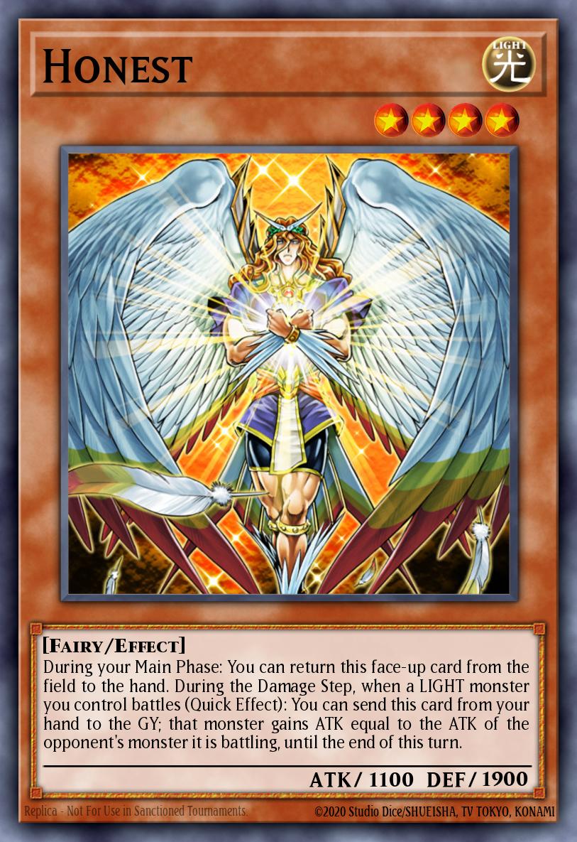 (006) YuGiOh TCG BLMM: Battles of Legend: Monster Mayhem Single: Honest (V.1 - Secret Rare)  Secret Rare