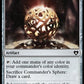 (377) Magic The Gathering Commander Masters Single: Commander's Sphere Holo Common