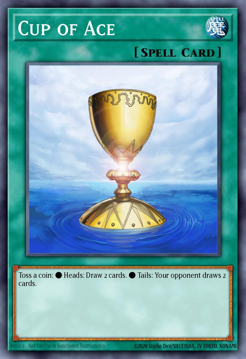 (050) YuGiOh TCG LODT: Light of Destruction Single: Cup of Ace (V.2 - Common)  Common