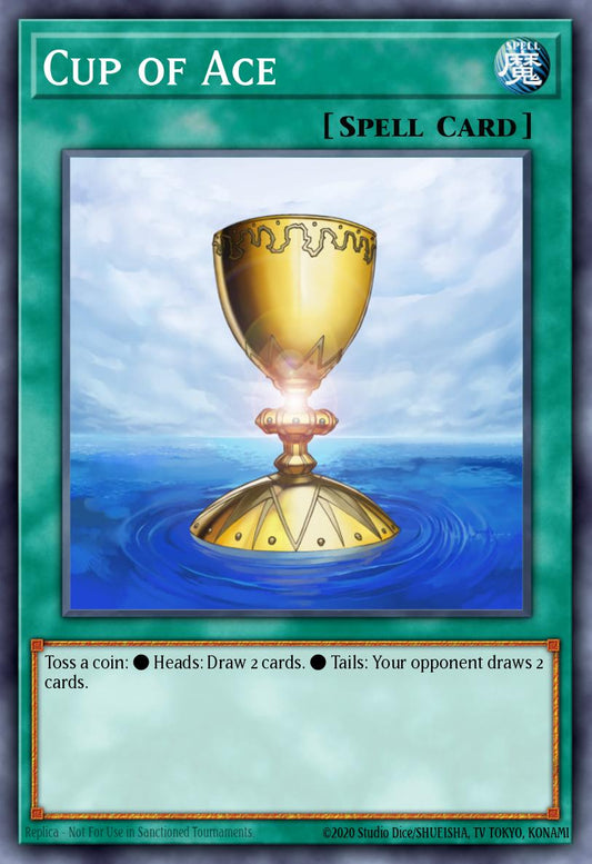 (050) YuGiOh TCG LODT: Light of Destruction Single: Cup of Ace (V.2 - Common)  Common