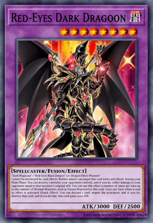 (249) YuGiOh TCG MP20: 2020 Tin of Lost Memories Mega Pack Single: Red-Eyes Dark Dragoon  Ultra Rare