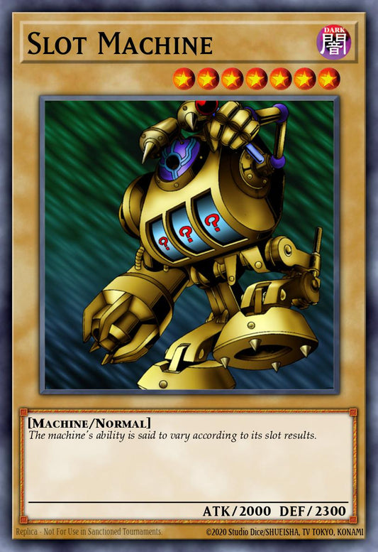 (025) YuGiOh TCG SBSC: Speed Duel: Scars of Battle Single: Slot Machine  Common