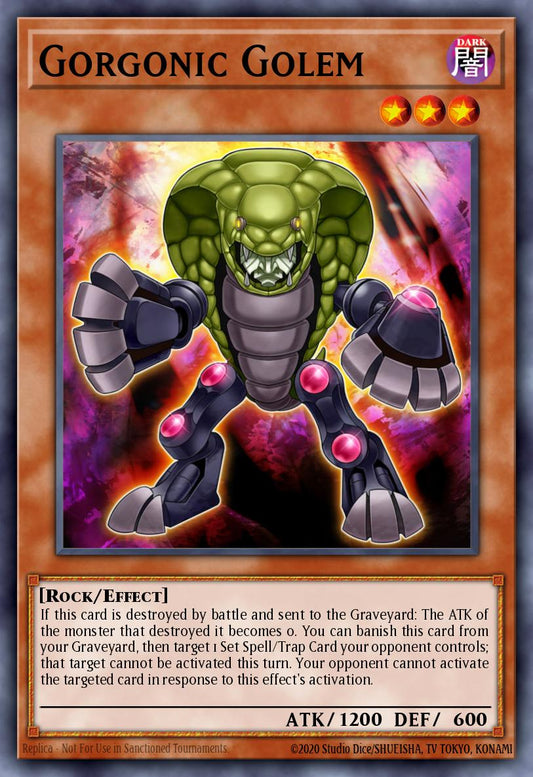 (192) YuGiOh TCG MP14: 2014 Mega-Tins Mega-Pack Single: Gorgonic Golem  Common