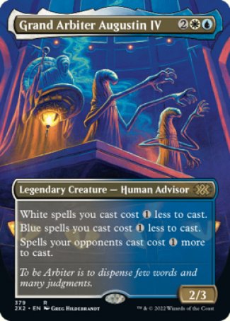 (379) Magic The Gathering Double Masters 2022: Extras Single: Grand Arbiter Augustin IV (V.1)  Rare
