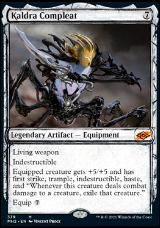 (379) Magic The Gathering Modern Horizons 2: Extras Single: Kaldra Compleat  Mythic