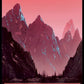 (379) Magic The Gathering Double Masters: Extras Single: Mountain (V.1) Holo Land