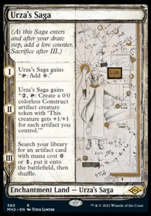 (380) Magic The Gathering Modern Horizons 2: Extras Single: Urza's Saga  Rare