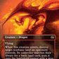 (380) Magic The Gathering Tarkir: Dragonstorm: Extras Single: Magmatic Hellkite (V.2)  Rare