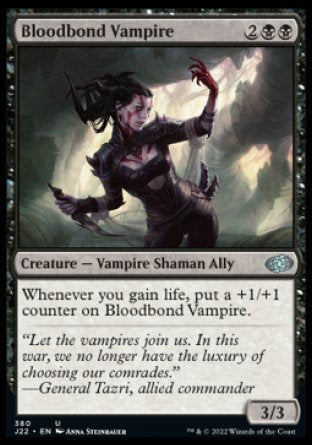 (380) Magic The Gathering Jumpstart 2022 Single: Bloodbond Vampire  Uncommon
