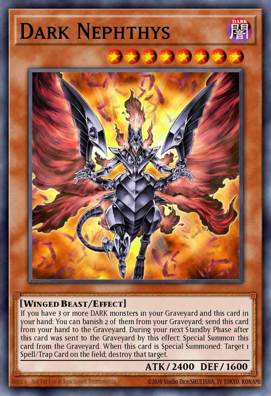 (211) YuGiOh TCG LCYW: Legendary Collection 3: Mega Pack Single: Dark Nephthys  Common