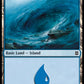 (381) Magic The Gathering Zendikar Rising: Extras Single: Island Holo Land
