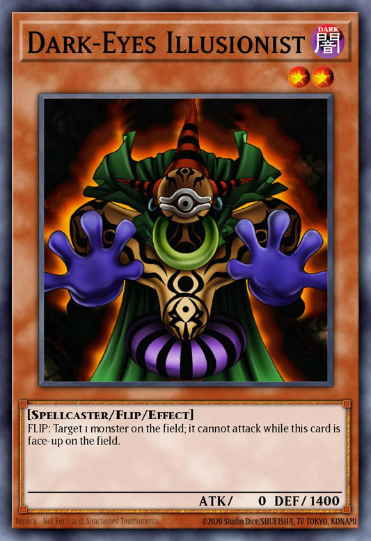(112) YuGiOh TCG LCYW: Legendary Collection 3: Mega Pack Single: Dark-Eyes Illusionist  Rare