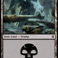 (382) Magic The Gathering Zendikar Rising: Extras Single: Swamp Holo Land