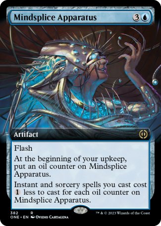 (382) Magic The Gathering Phyrexia: All Will Be One: Extras Single: Mindsplice Apparatus  Rare