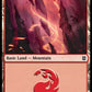 (383) Magic The Gathering Zendikar Rising: Extras Single: Mountain Holo Land
