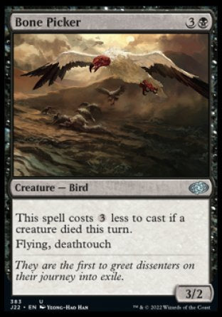 (383) Magic The Gathering Jumpstart 2022 Single: Bone Picker  Uncommon