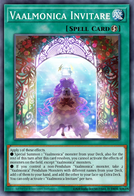 (065) YuGiOh TCG LEDE: Legacy of Destruction Single: Vaalmonica Invitare  Common