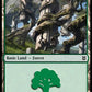 (384) Magic The Gathering Zendikar Rising: Extras Single: Forest Holo Land