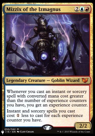 (050) Magic The Gathering The List Single: Mizzix of the Izmagnus  Mythic