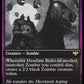 (385) Magic The Gathering Innistrad: Double Feature Single: Headless Rider Holo Rare
