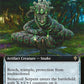(385) Magic The Gathering Throne of Eldraine: Extras Single: Stonecoil Serpent Holo Rare