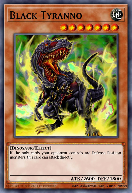 (152) YuGiOh TCG LCJW: Legendary Collection 4: Mega Pack Single: Black Tyranno  Common