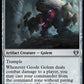 (386) Magic The Gathering Commander Masters Single: Geode Golem Holo Uncommon