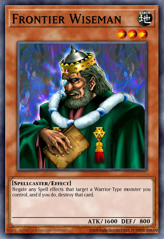 (142) YuGiOh TCG DB2: Dark Beginning 2 Single: Frontier Wiseman  Common