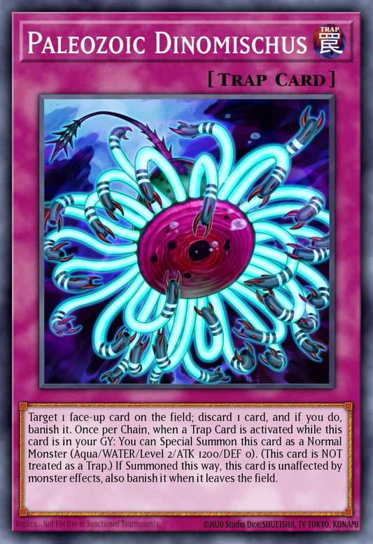(098) YuGiOh TCG DUOV: Duel Overload Single: Paleozoic Dinomischus  Ultra Rare
